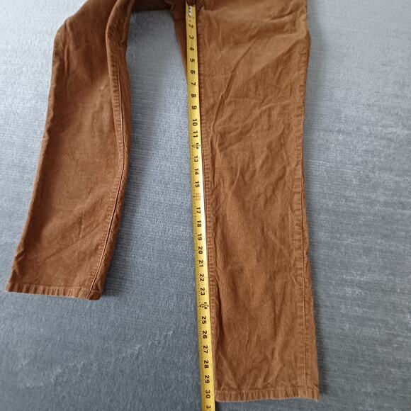 Best Made Co. Corduroy Pants Mens 28x30 Tan Brown Straight Leg Chino Preppy - Picture 5 of 10